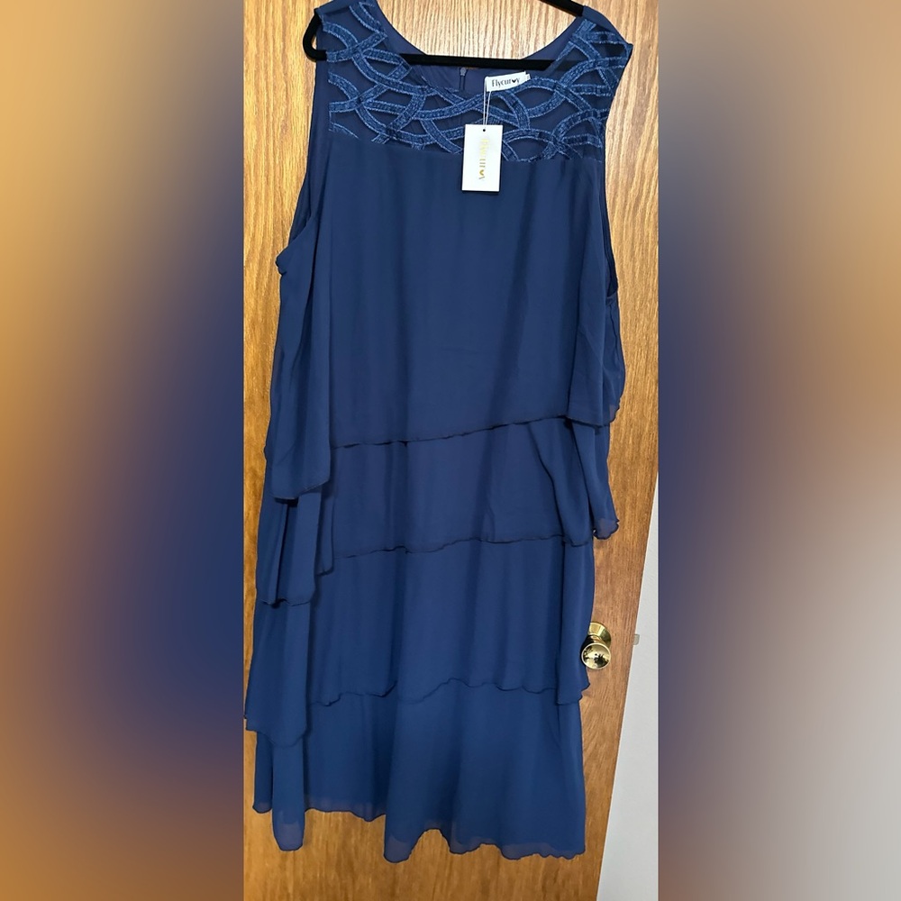 Plus Size Navy dress